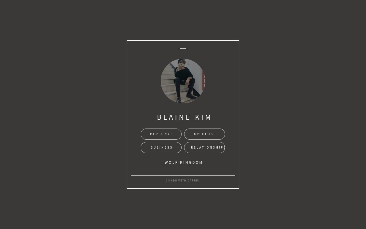 Carrd profile picture for @brunette